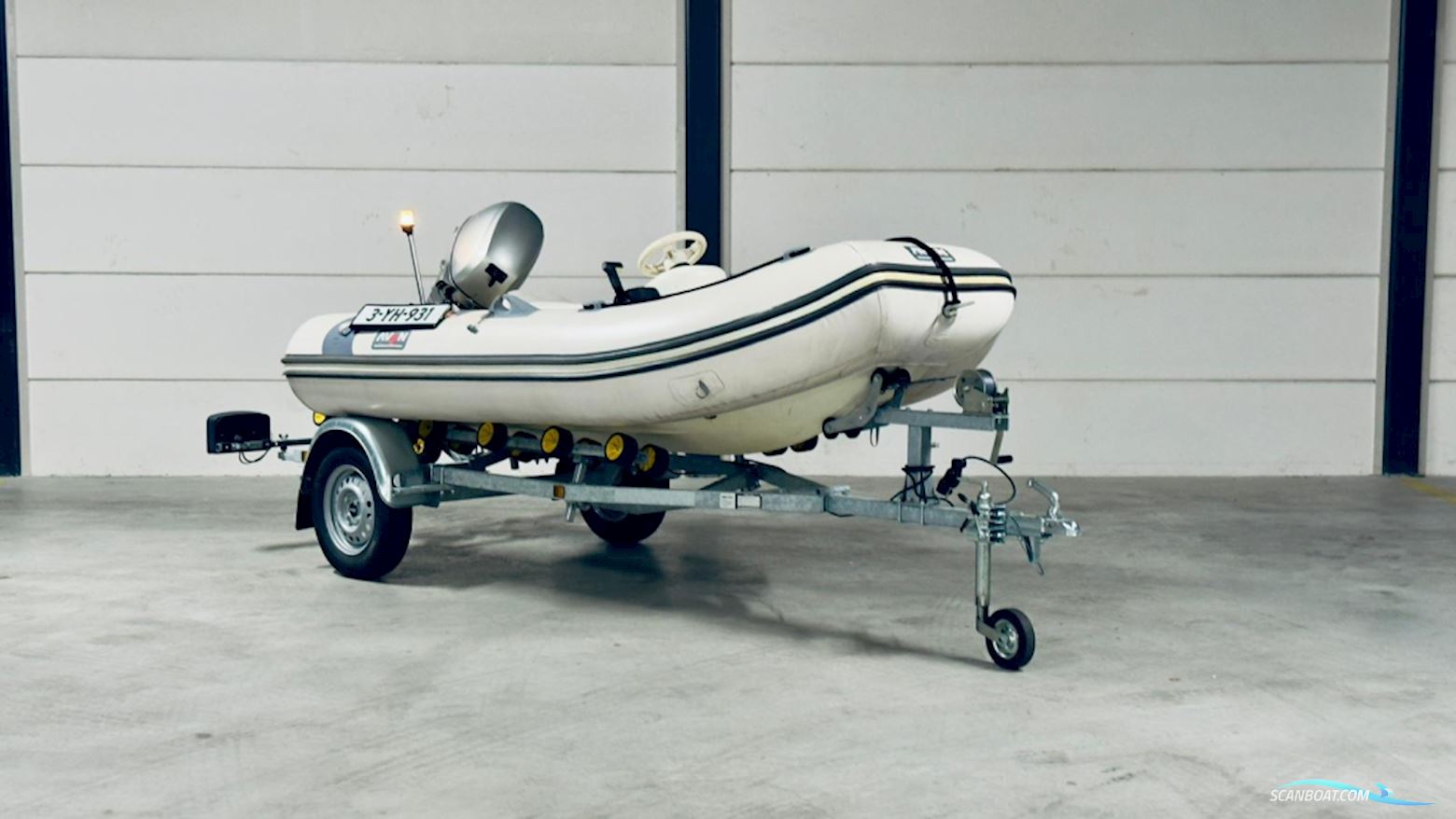 Avon 315 Rib Gummibåd / Rib 2008, med Honda motor, Holland