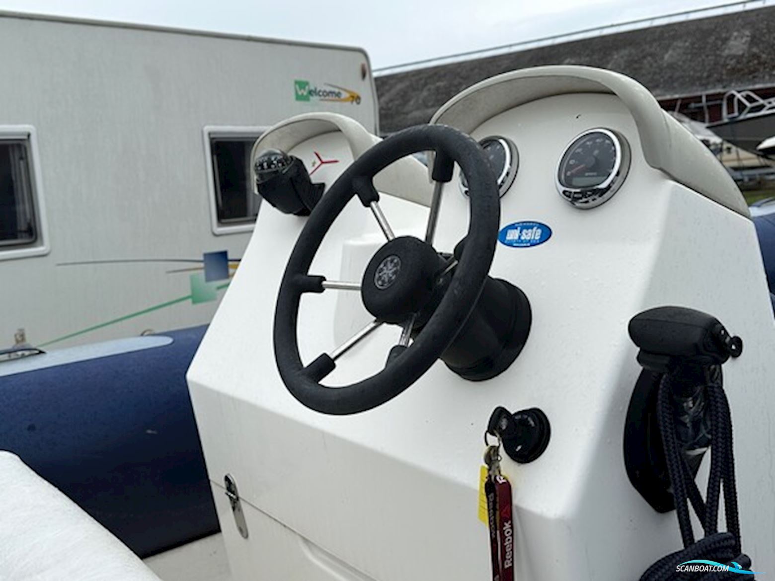 Avon Adventure 620 Med Mercury 150 HK Verado – Kun 147,5 Timer – Inkl. Brenderup Trailer