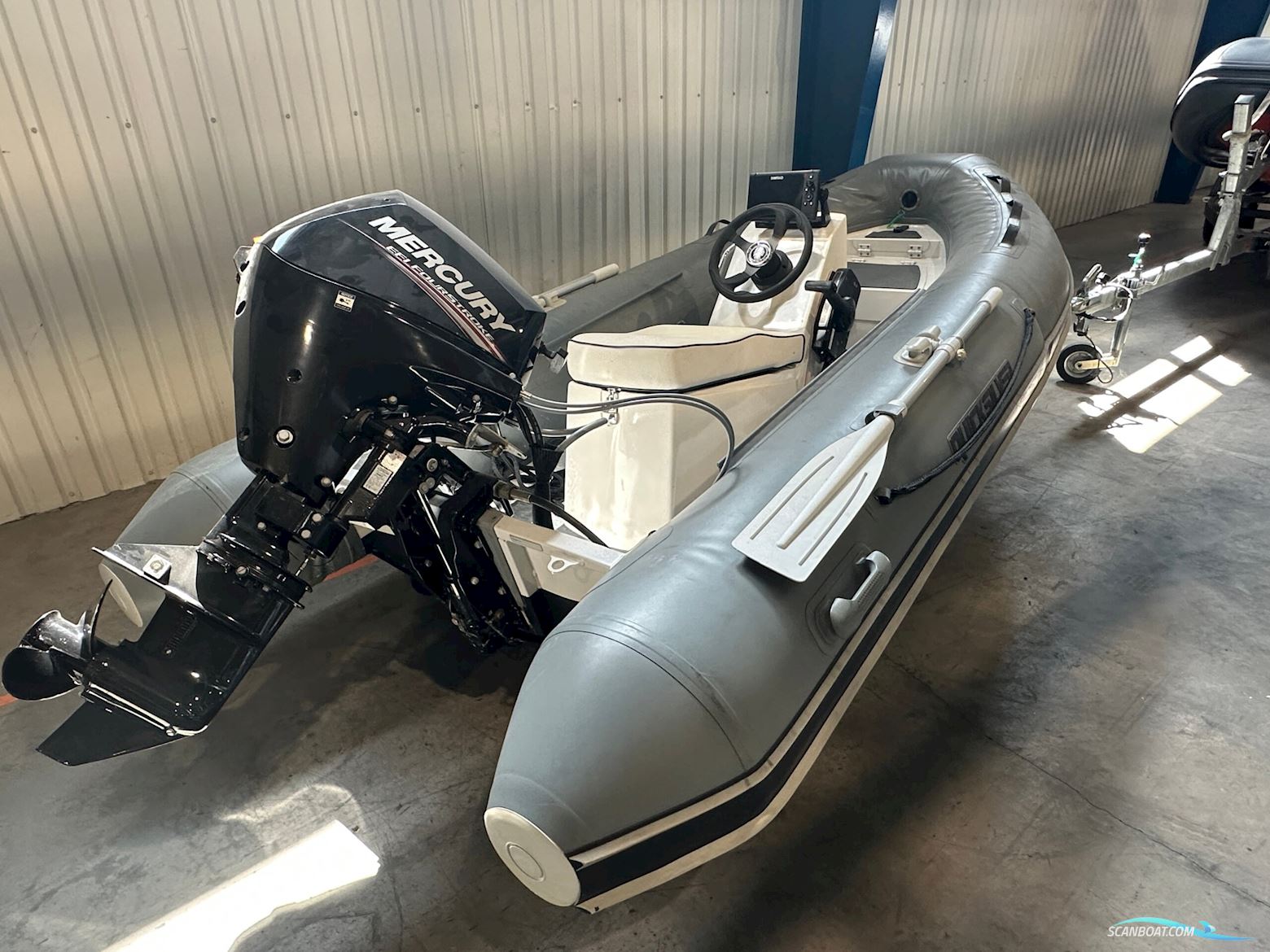 Begagnad Quicksilver 350 ALU RIB -17/19