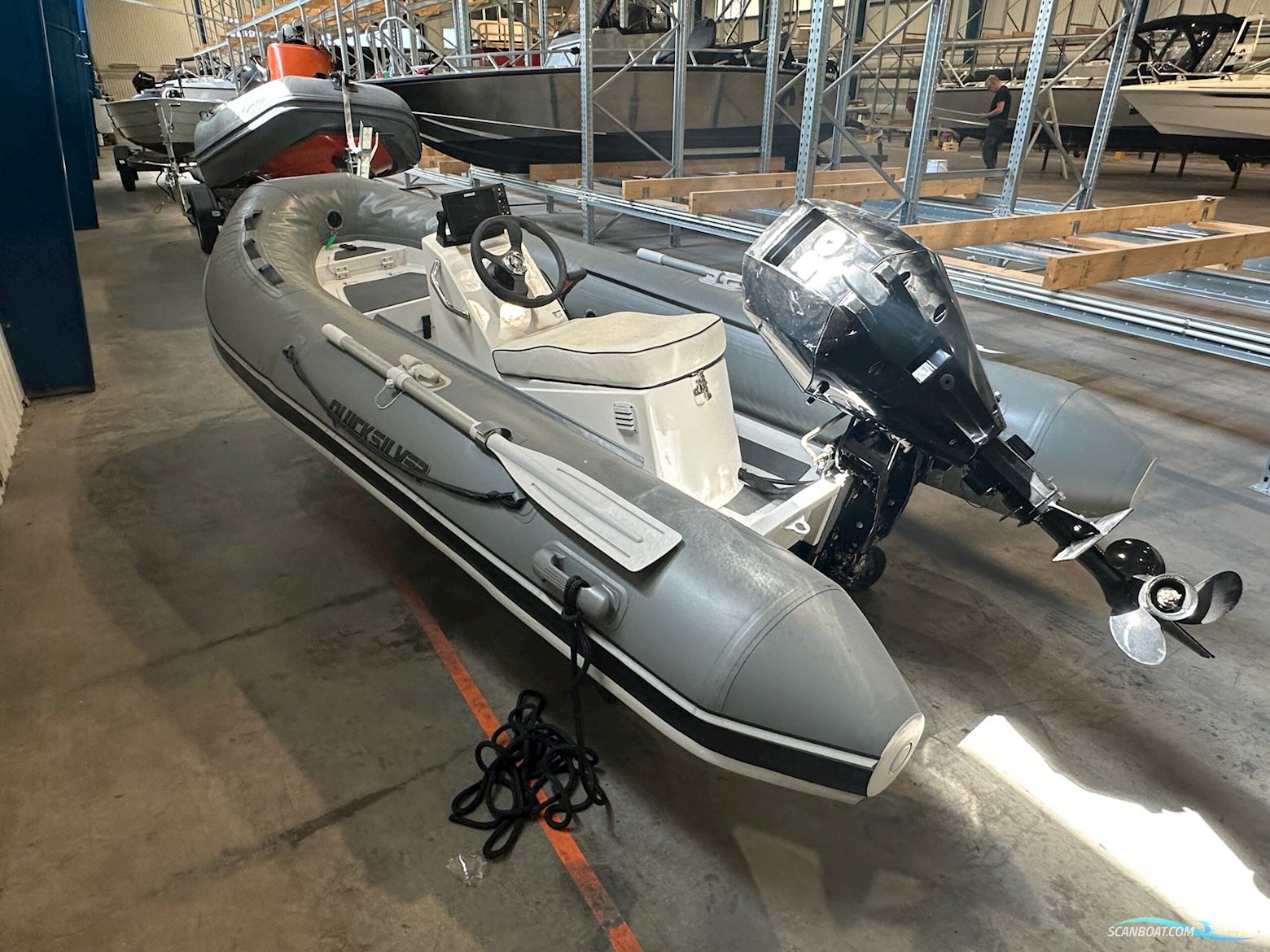 Begagnad Quicksilver 350 ALU RIB -17/19