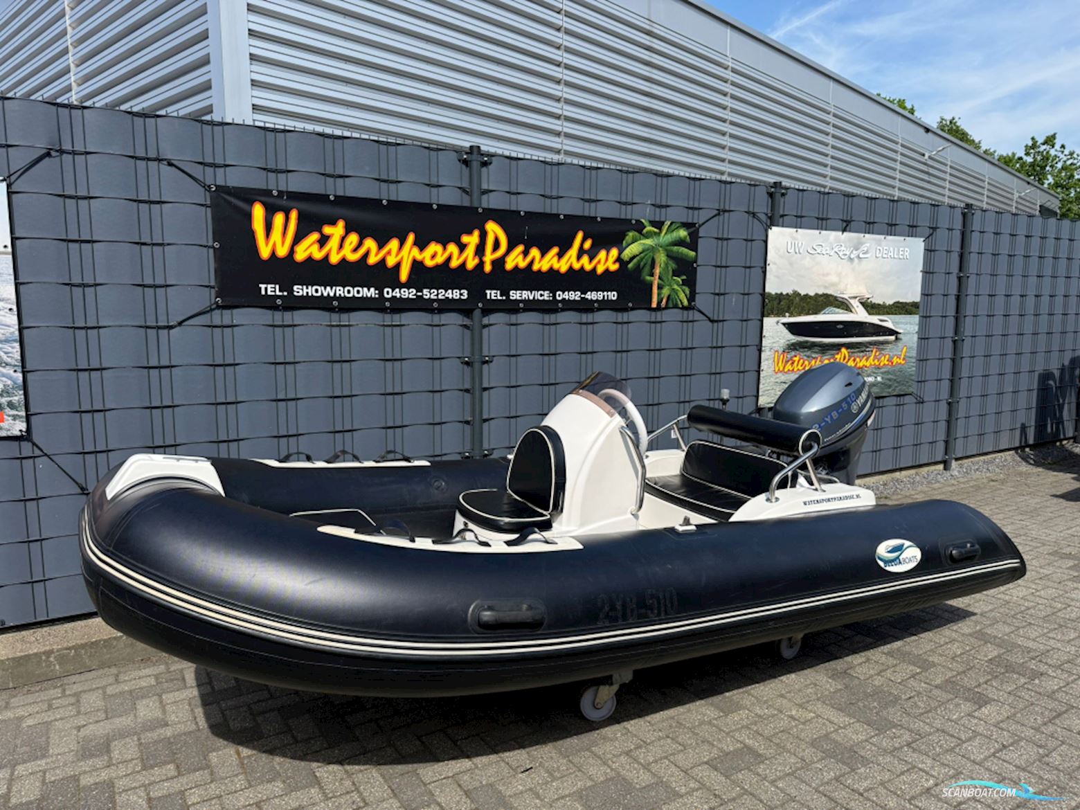 Belua 390 Gummibåd / Rib 2017, med Yamaha motor, Holland