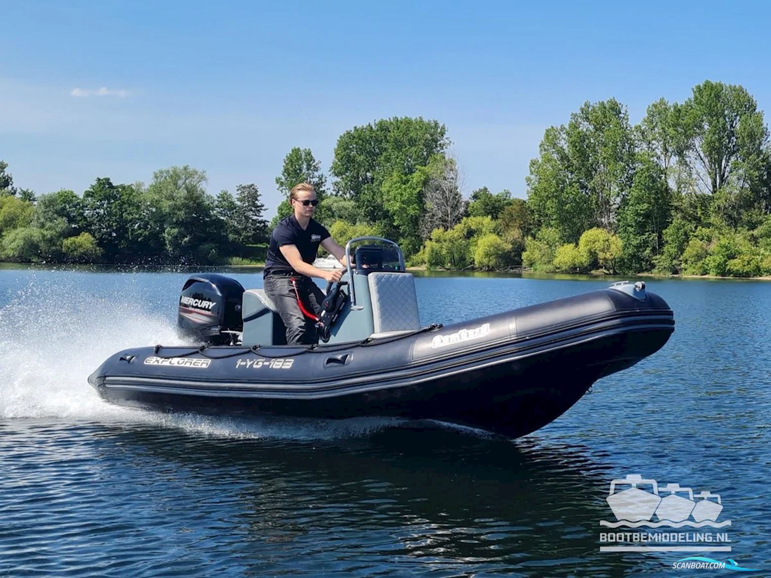 Bombard 500 Explorer Gummibåd / Rib 2018, med Mercury motor, Holland