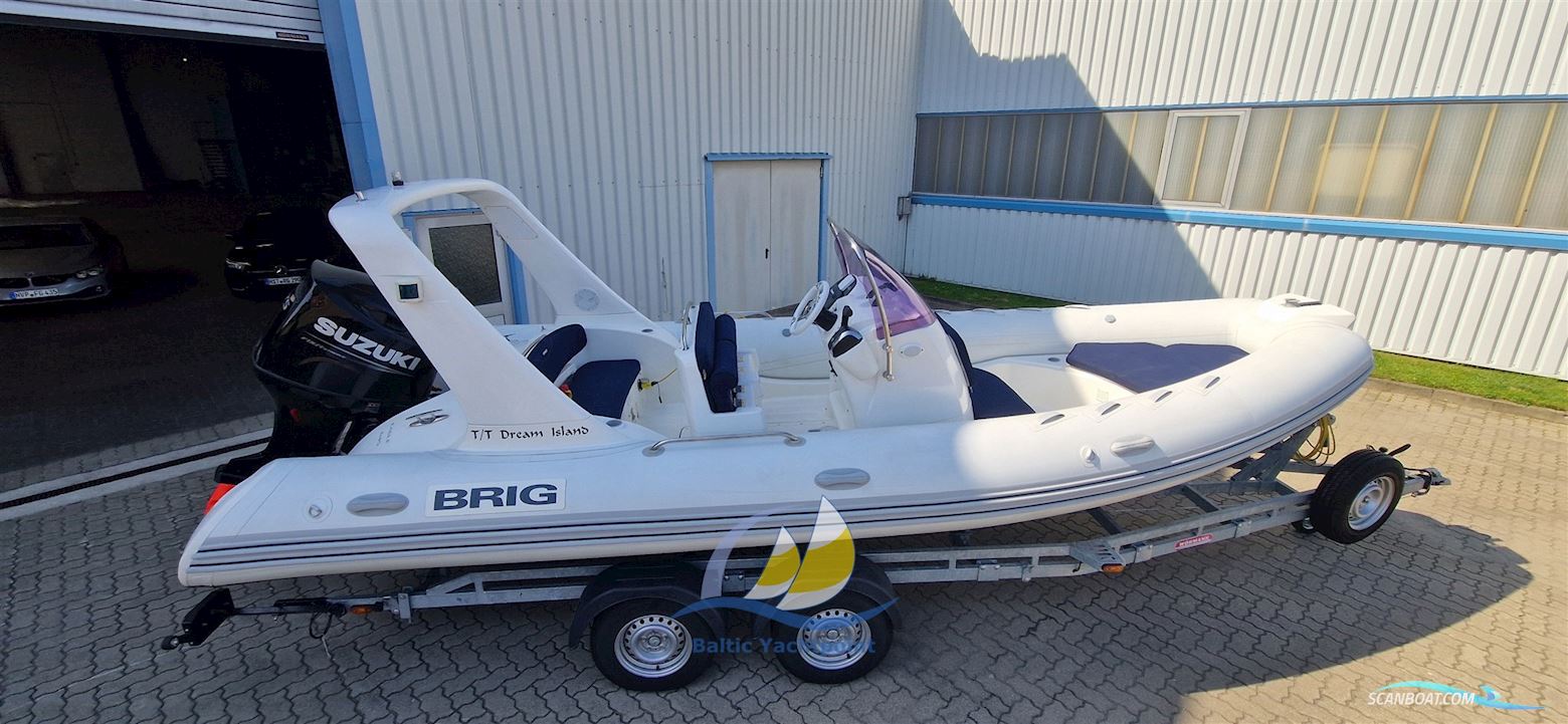 Brig Boats Eagle 645 new Suzuki 175HP Gummibåd / Rib 2012, med Suzuki DF175APX motor, Tyskland