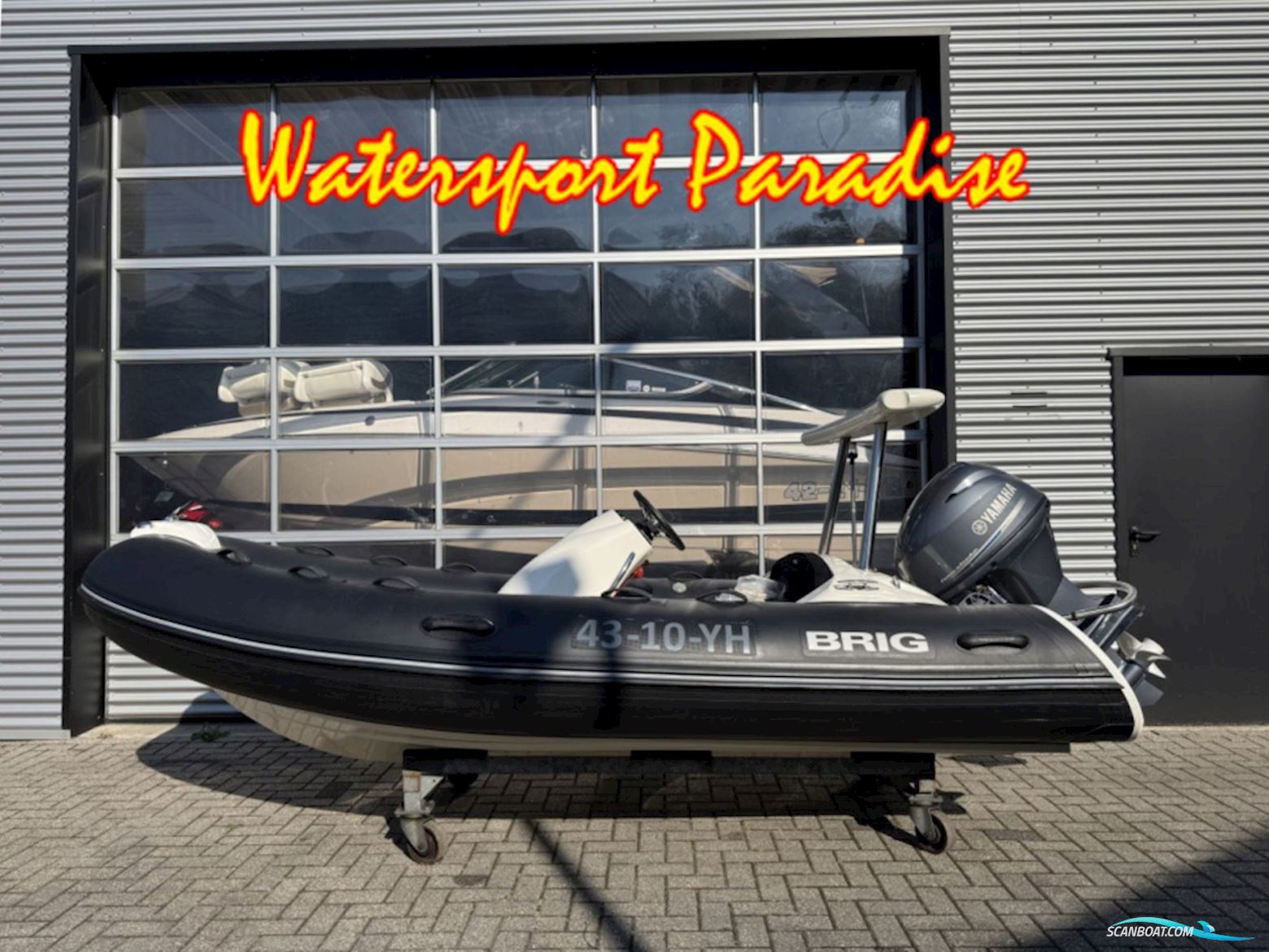 BRIG E380 - 40PK Yamaha Gummibåd / Rib 2006, med Yamaha motor, Holland
