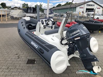 Brig E4 Eagle Luxus Rib Gummibåd / Rib 2025, med Yamaha F40Fetl motor, Danmark