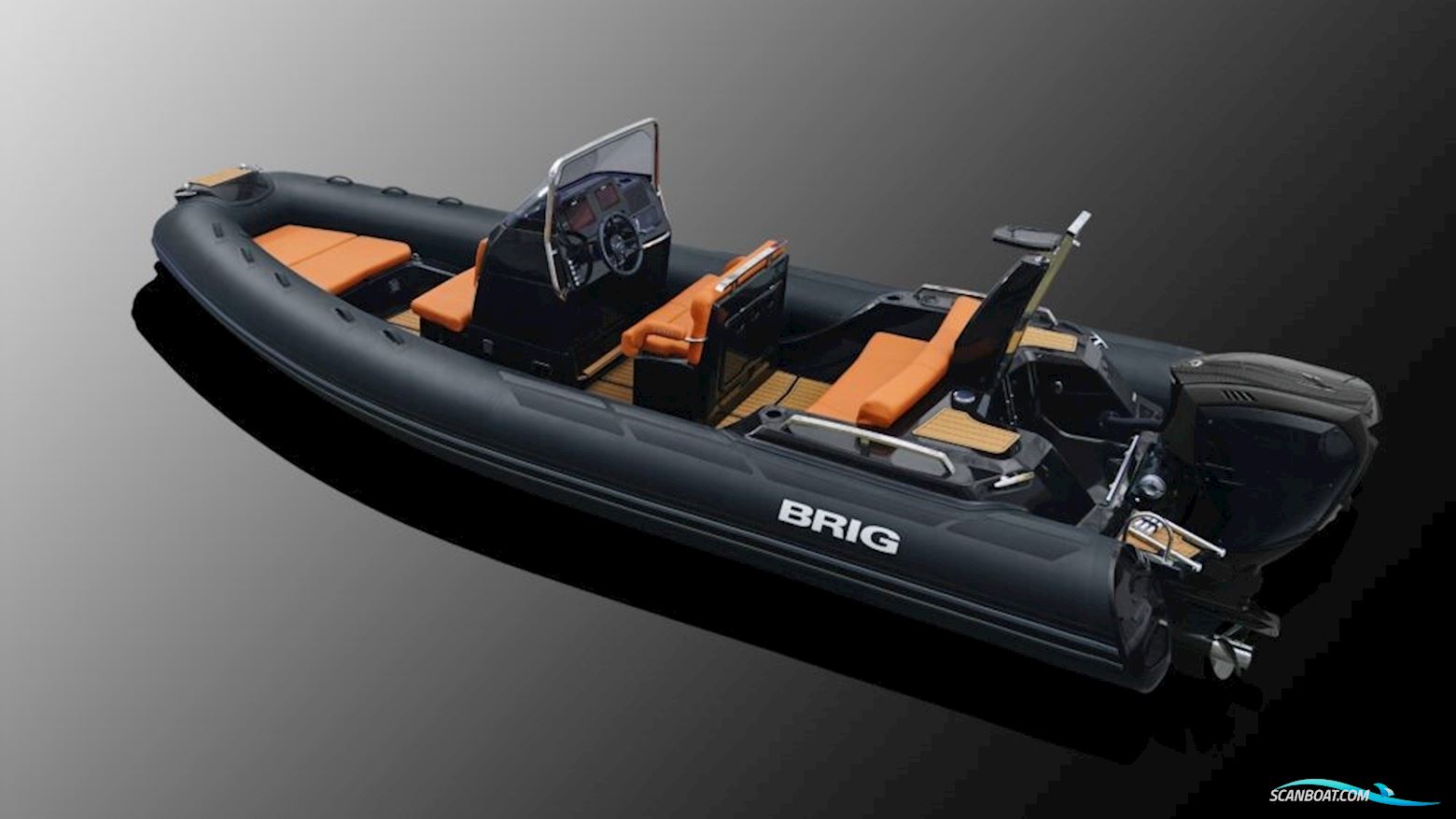 Brig E6.7 Eagle Luksus RIB Gummibåd / Rib 2024, med Yamaha F150XB motor, Danmark