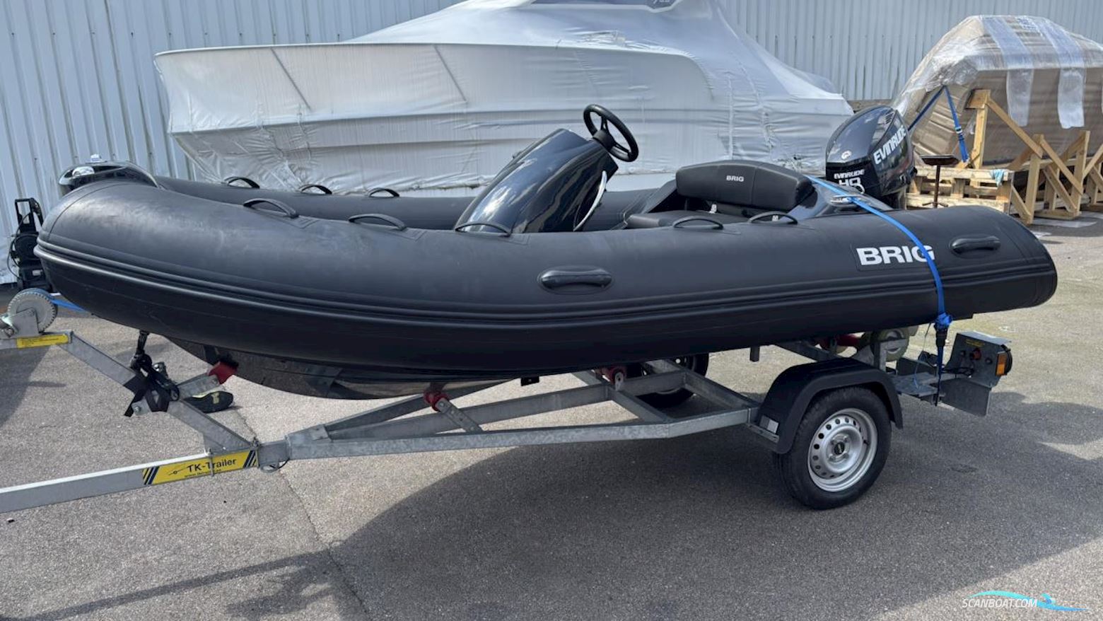 Brig Eagle 380 Gummibåd / Rib 2019, med Evinrude motor, Sverige