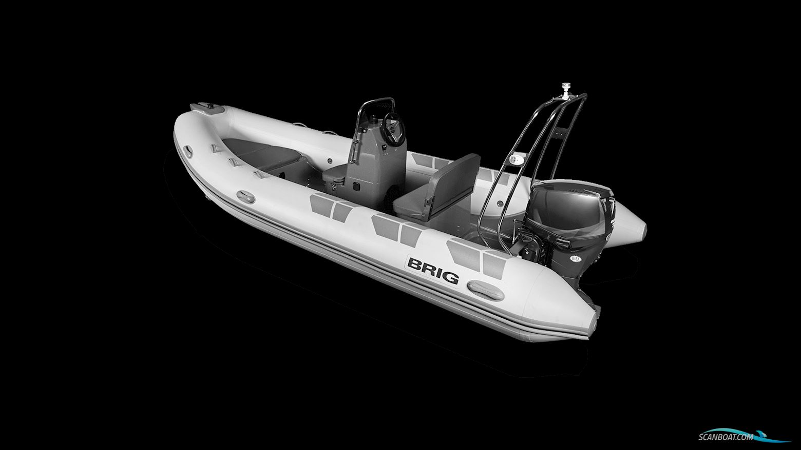 Brig F500L Falcon Rider Gummibåd / Rib 2024, med Yamaha F50Hetl motor, Danmark