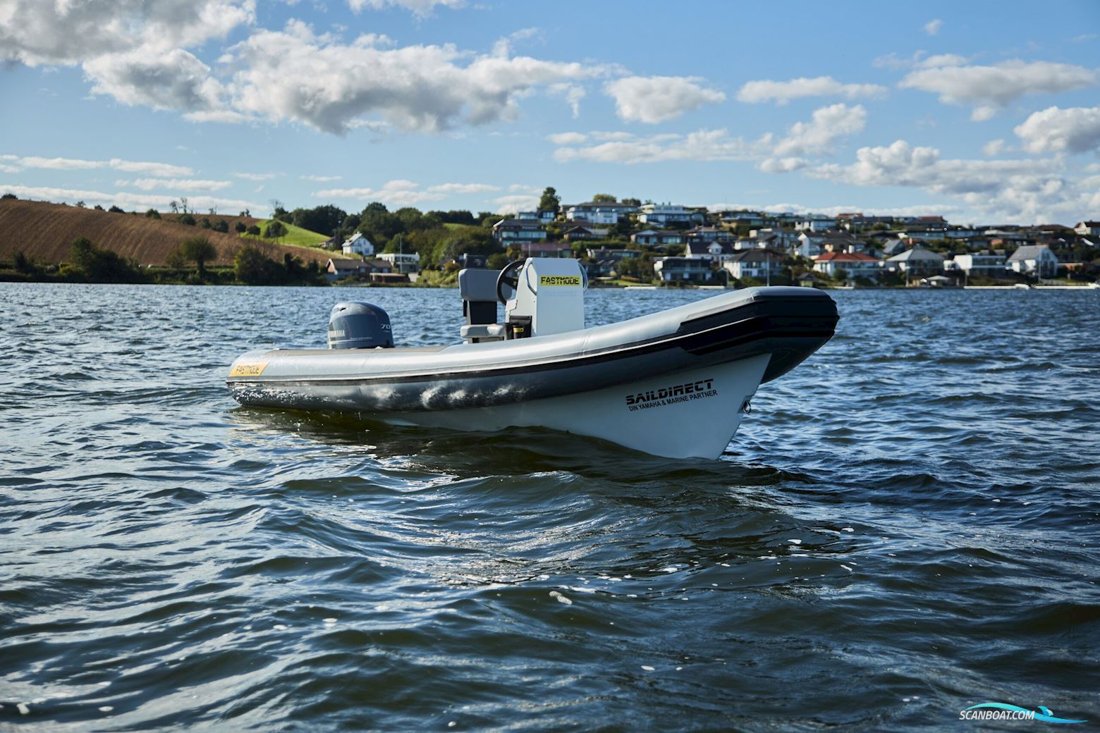 FASTMODE V58 MED 70 HK YAMAHA Gummibåd / Rib 2025, med Yamaha motor, Danmark