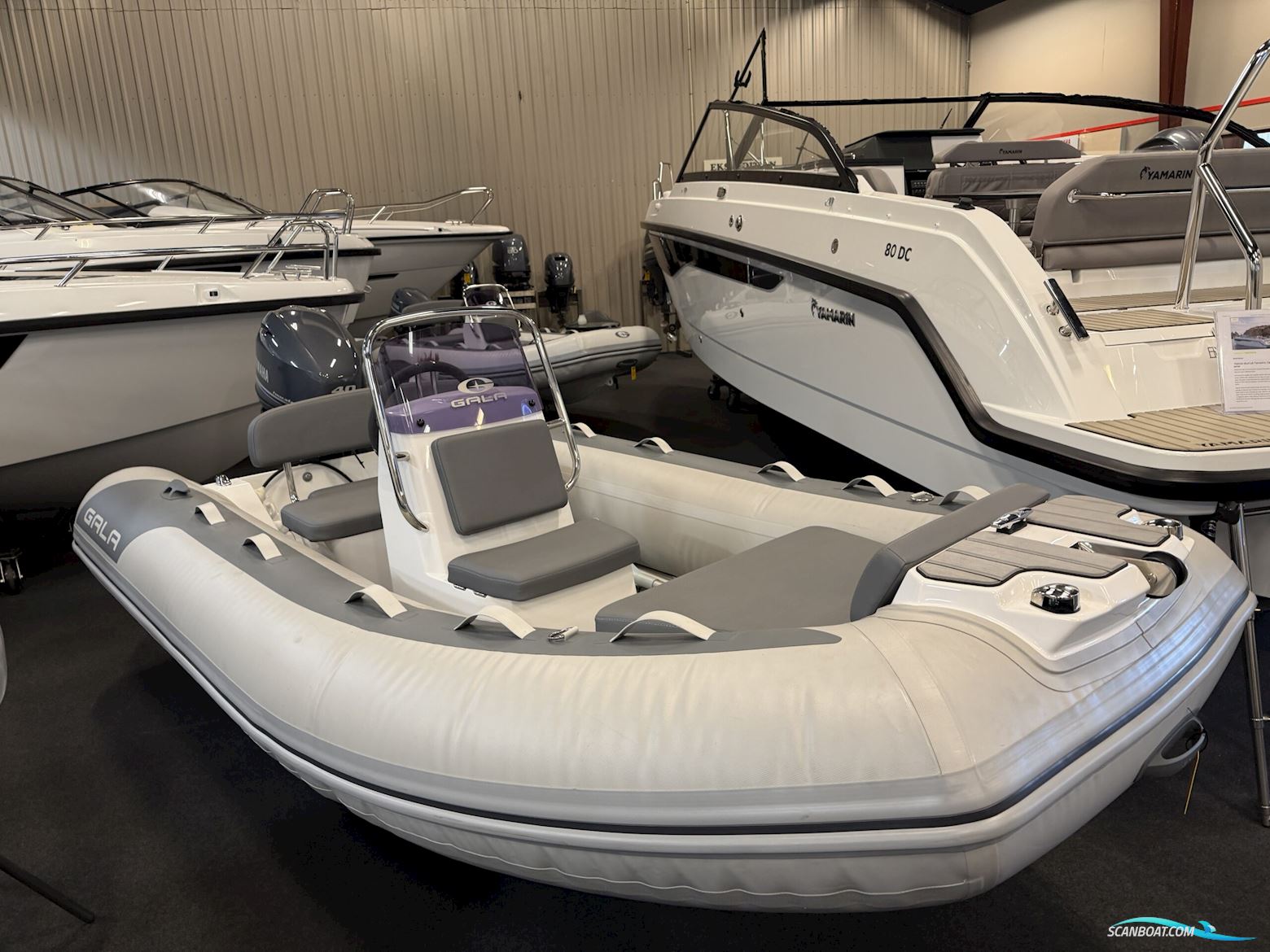Gala A360L Gummibåd / Rib 2025, med Yamaha F40FETL motor, Danmark