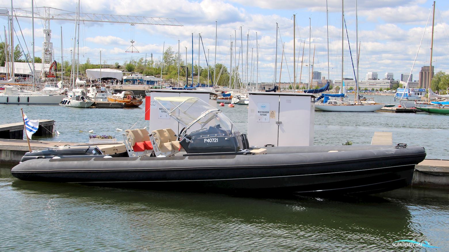 Goldfish 29 Rib Tender Gummibåd / Rib 2013, med Yanmar 6Lpa-Stp2 motor, Finland