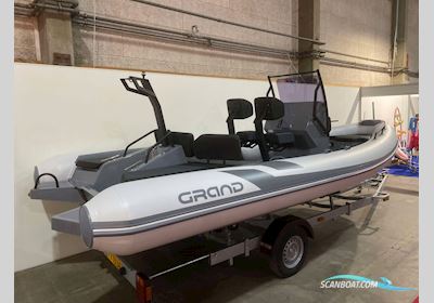 Grand D600 Active med Yamaha F100 Til omgående levering Gummibåd / Rib 2025, med Yamaha motor, Danmark