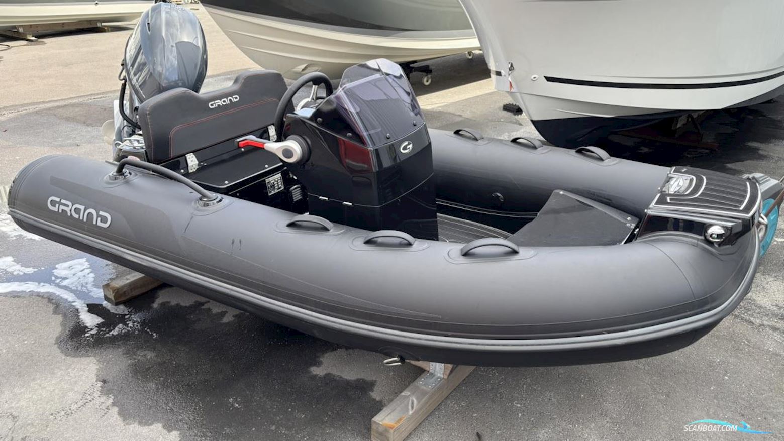Grand G340 Gummibåd / Rib 2023, med Yamaha motor, Sverige