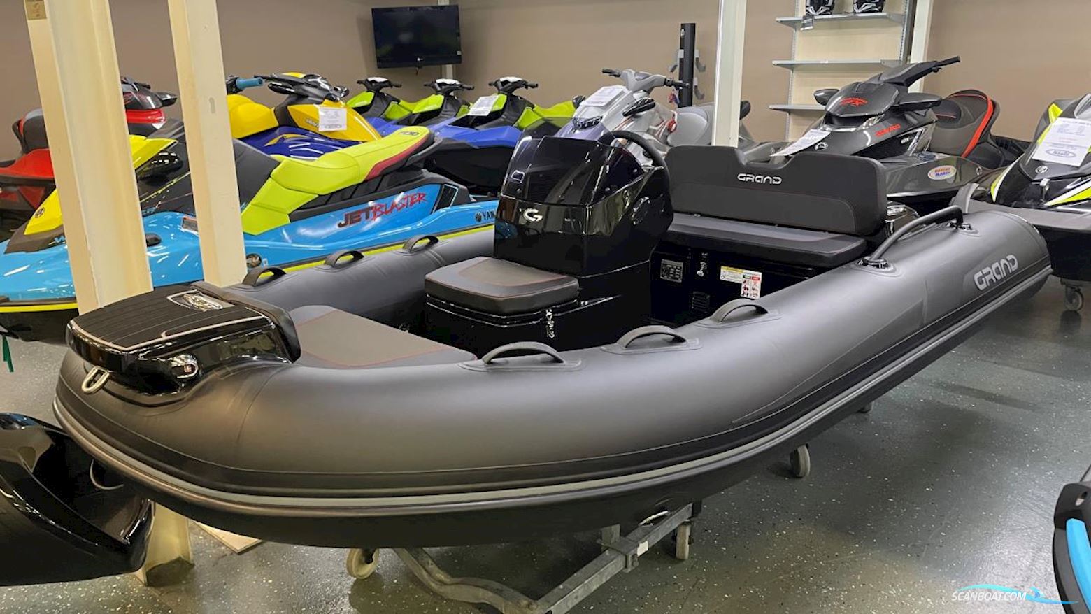 Grand G380 Gummibåd / Rib 2024, med Yamaha motor, Sverige