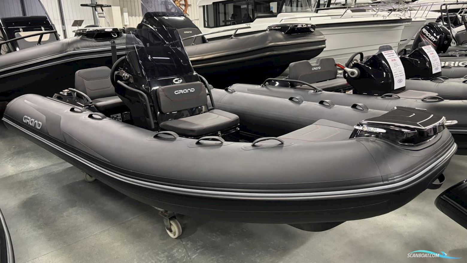 Grand G420 Gummibåd / Rib 2026, med Mercury motor, Sverige
