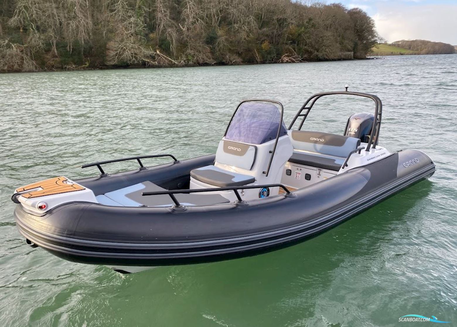 Grand G500GLF med 115 VMAX Gummibåd / Rib 2026, med Yamaha motor, Danmark