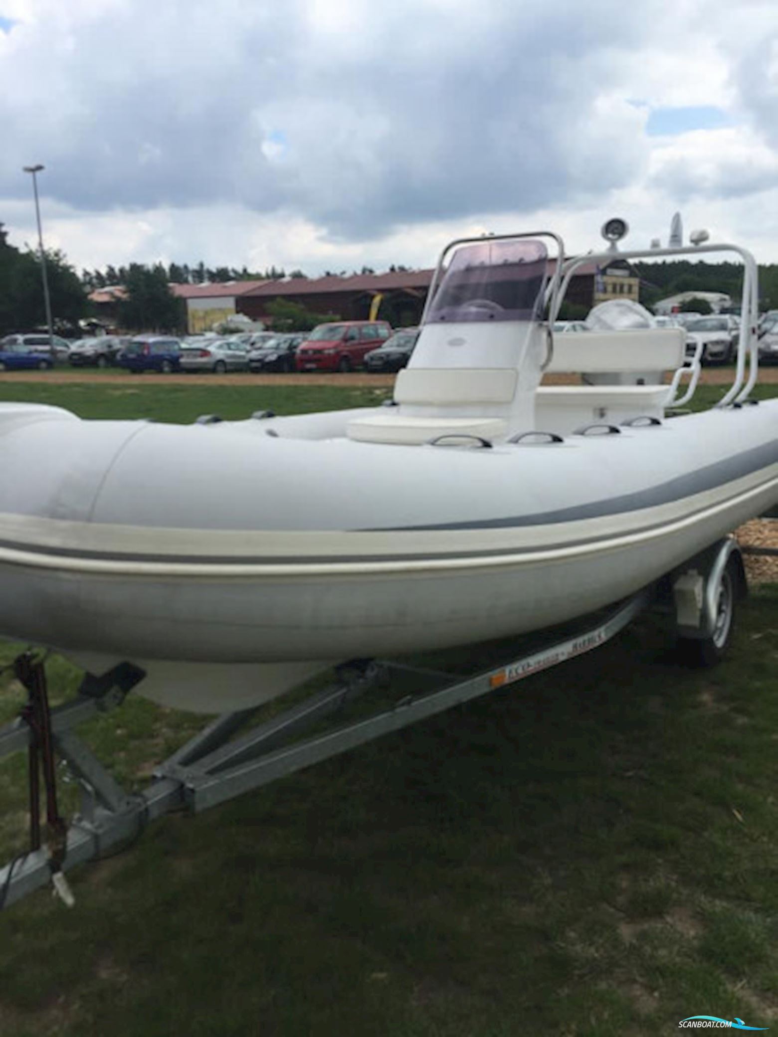 Grand Marine S520L Gummibåd / Rib 2011, med Honda BF90 Lrtu motor, Tyskland