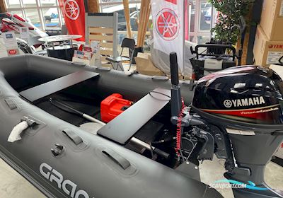 Grand S300 M/ Yamaha F9,9 Sport Gummibåd / Rib 2025, med Yamaha F9,9 Sport motor, Danmark