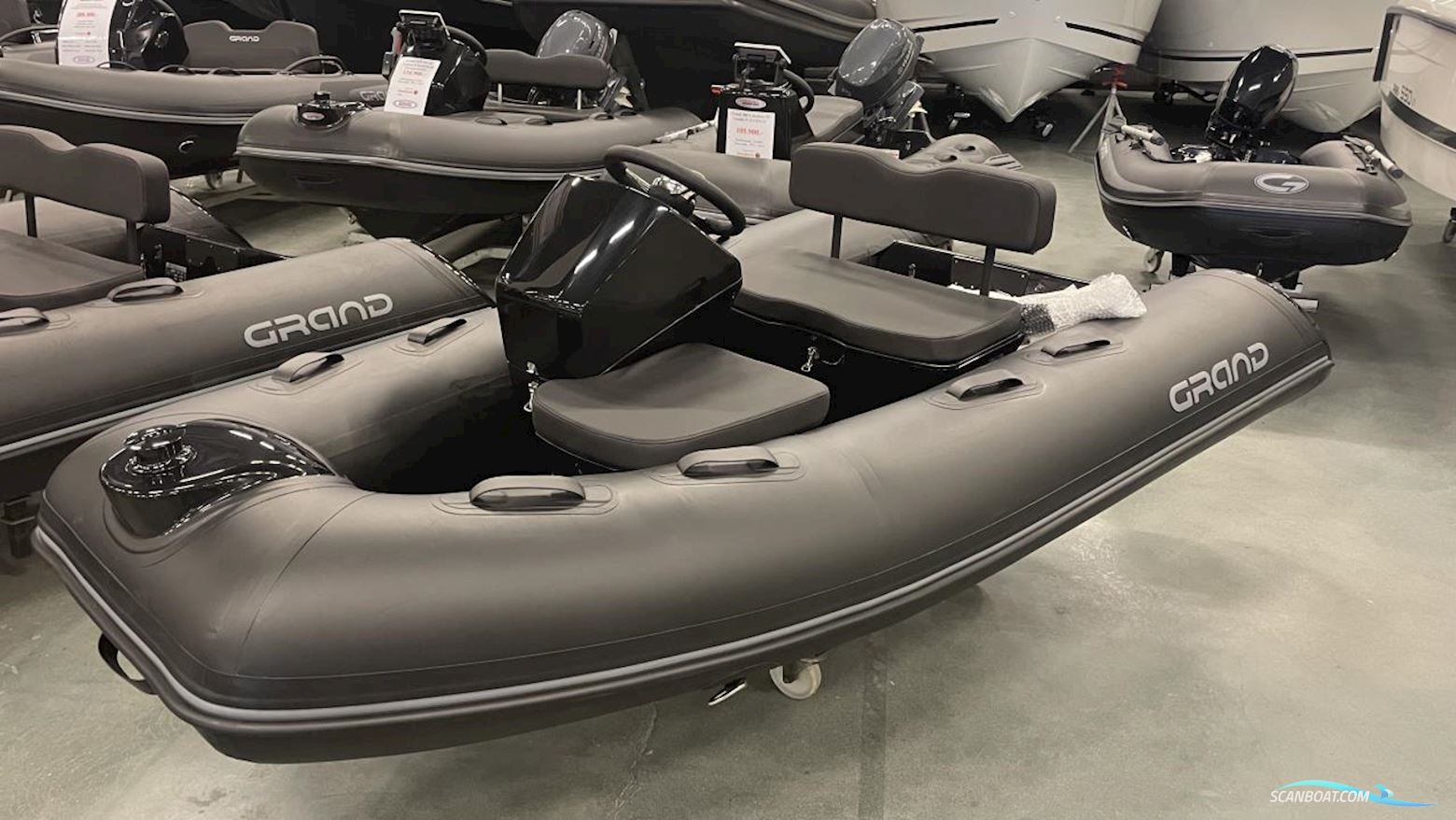 Grand S300 Gummibåd / Rib 2024, med Mercury motor, Sverige