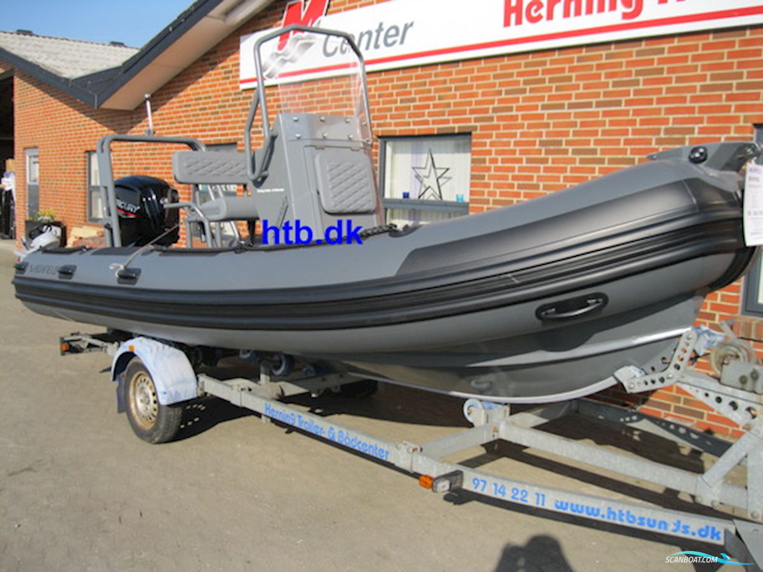 Highfield 500 Patrol m/Mercury F80 hk EFI 4-takt - TILBUDSPRIS !