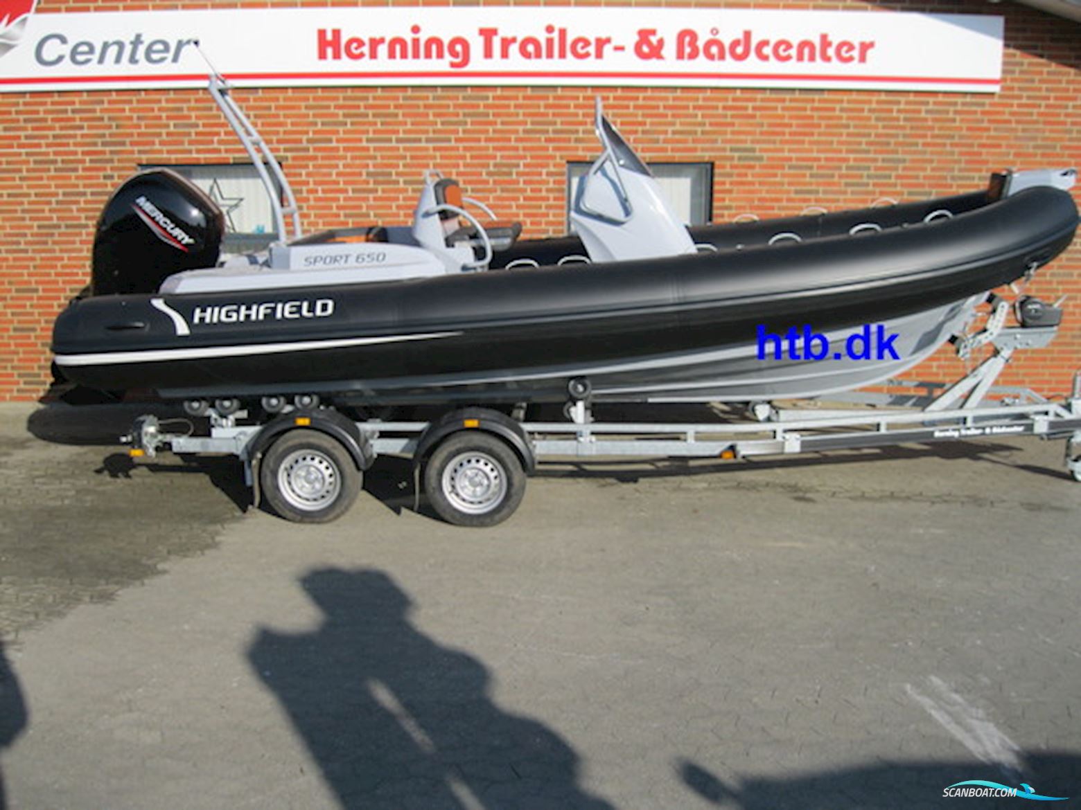 Highfield 650 Sport m/Mercury F150 hk XL Efi 4-Takt - Kampagne ! Gummibåd / Rib 2024, Danmark
