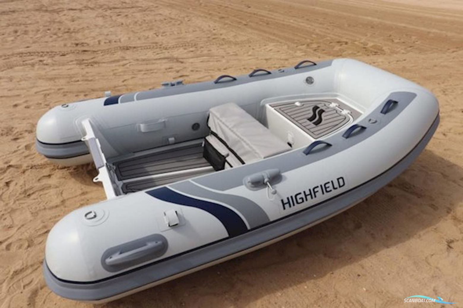 Highfield CL290, Light Grey - PÅ Vej Hjem ! Gummibåd / Rib 2024, Danmark