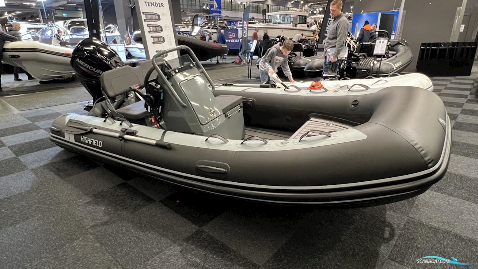 Highfield Classic 340 GT Gummibåd / Rib 2024, med Mercury 20hk motor, Sverige