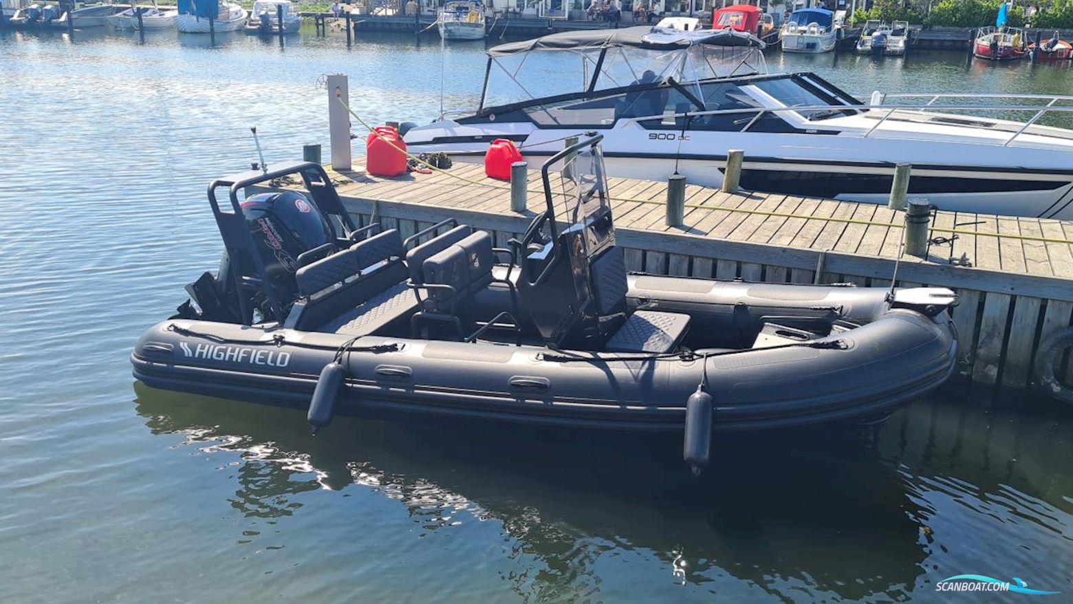 Highfield Patrol 540 Gummibåd / Rib 2023, med Mercury motor, Sverige