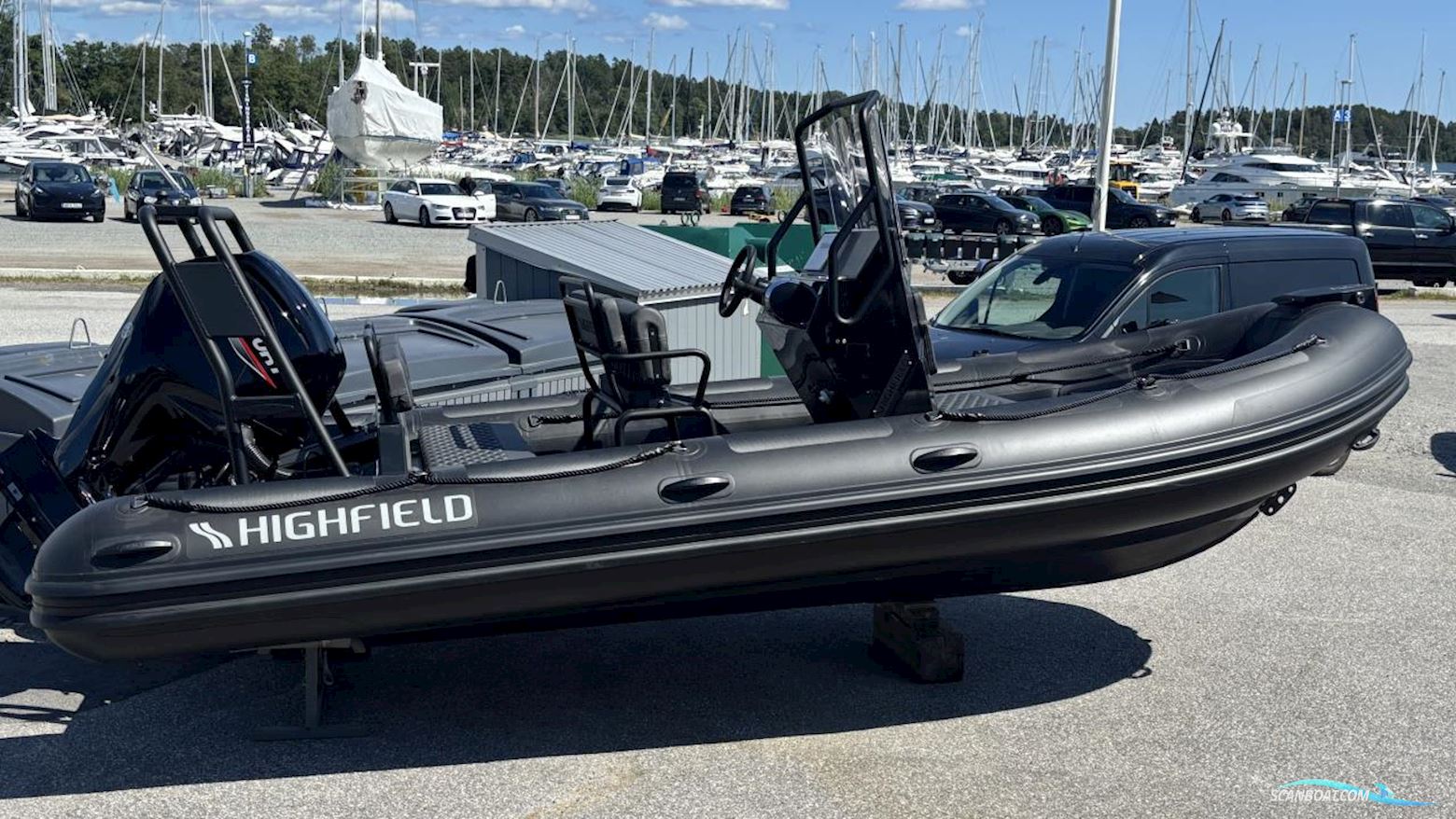 Highfield Patrol 540 Gummibåd / Rib 2024, med Mercury 100 Efi motor, Sverige