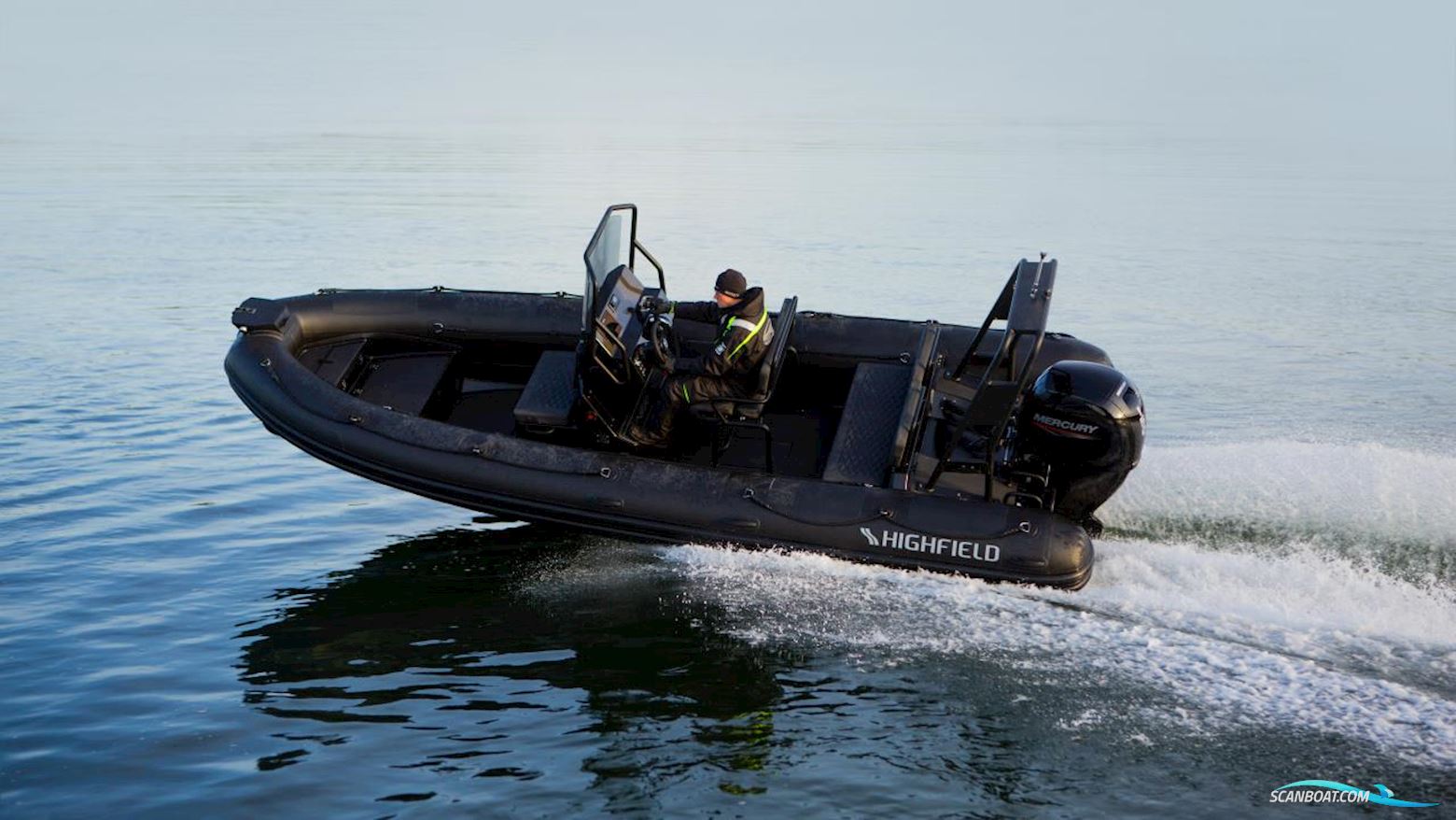 Highfield Patrol 600 Gummibåd / Rib 2024, med Mercury 150 Efi motor, Sverige