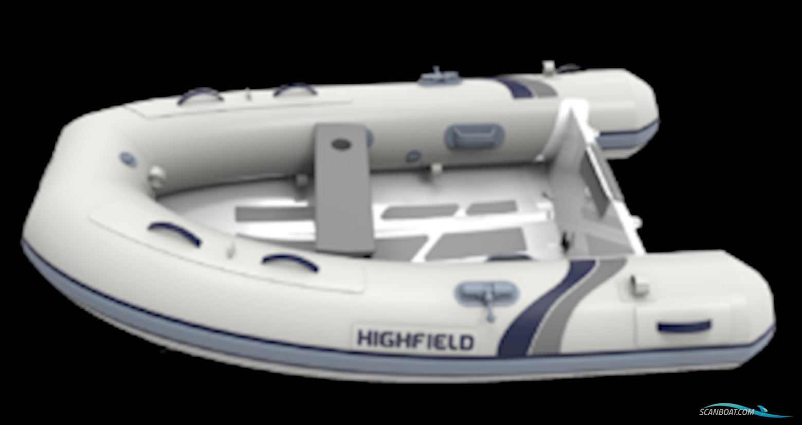 Highfield UL220, Light Grey - PÅ Vej Hjem ! Gummibåd / Rib 2024, Danmark