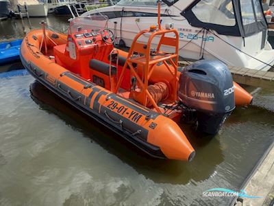 Joker Workrib 22 Gummibåd / Rib 2001, med Yamaha motor, Holland