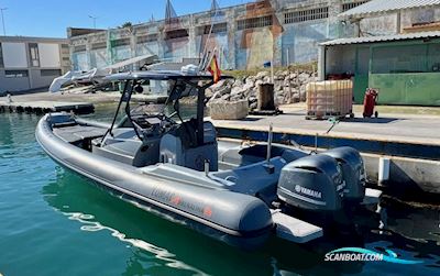 Lomac Adrenalina 9.5 Gummibåd / Rib 2014, med Yamaha HB 300CV motor, Frankrig