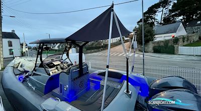 Lomac Adrenalina 9.5 Gummibåd / Rib 2014, med Yamaha HB 300CV motor, Frankrig