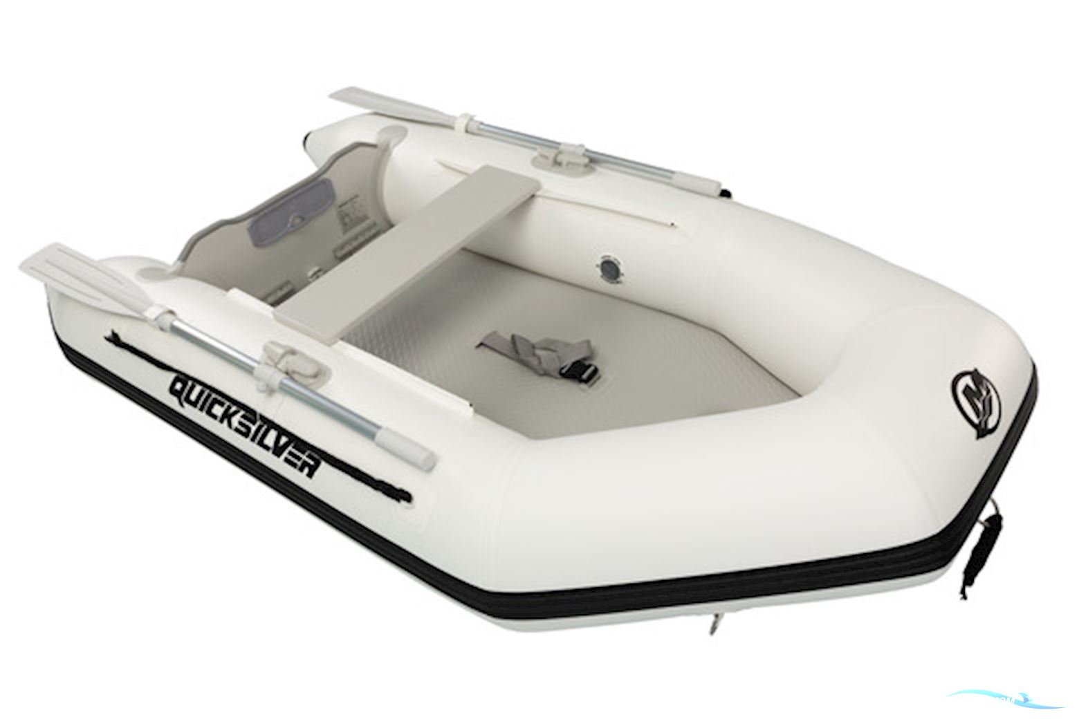 PAKKEPRIS Quicksilver 240 Tendy Air Floor PVC + Mercury F2,5 MH Gummibåd / Rib 2024, Danmark