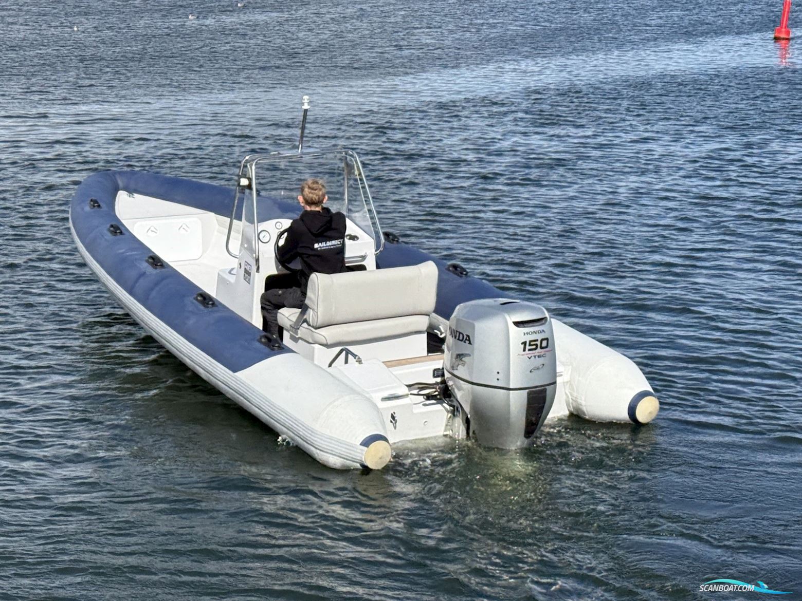 Rib Unlimited 700 Med 150 hk Honda Gummibåd / Rib 2007, med Honda motor, Danmark