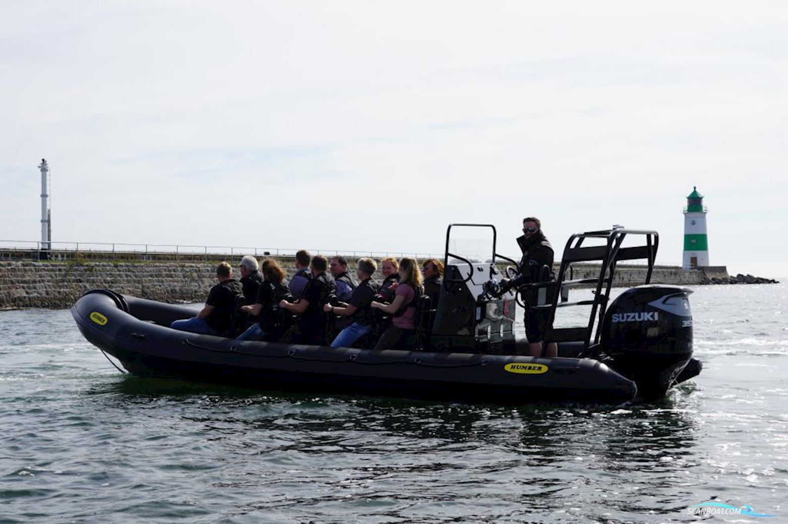 Ribcraft 7.8 Professional Gummibåd / Rib 2018, med Suzuki motor, Tyskland