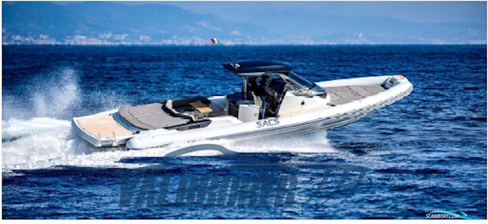 Sacs STRIDER 11 Sundeck Gummibåd / Rib 2021, med Volvo Penta V8 motor, Italien