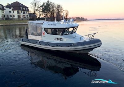 Sea Patrol 630 Gummibåd / Rib 2013, med Suzuki 140hp motor, Letland