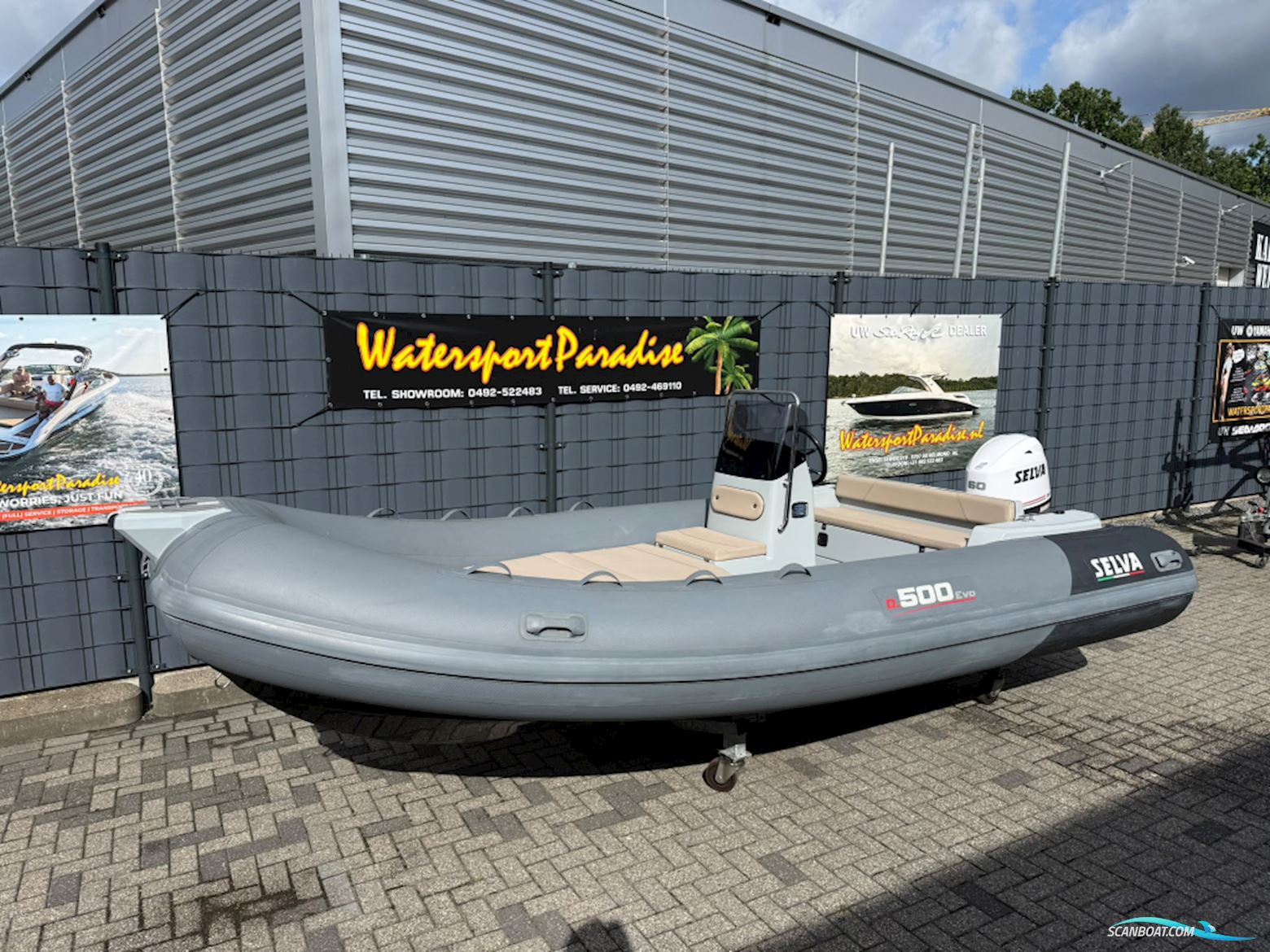 Selva D.500 Gummibåd / Rib 2021, med Selva motor, Holland