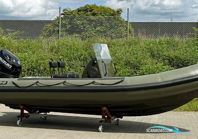 Tornado 6.4m High Performance Gummibåd / Rib 2026, med Suzuki DF115BTX motor, Danmark