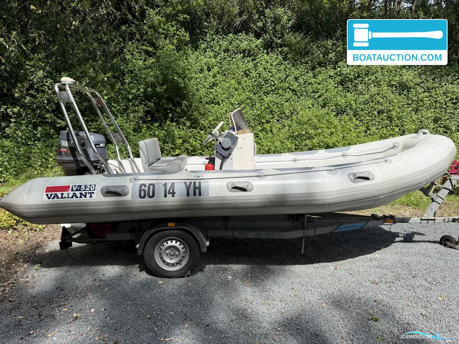 Vaillant 550 Gummibåd / Rib , med Yamaha motor, Holland