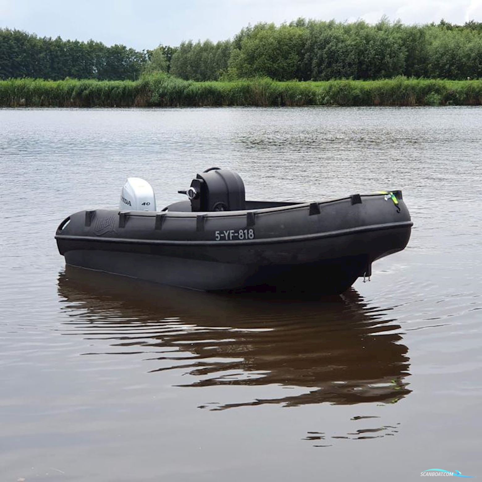 Whaly 400 grau Gummibåd / Rib 2024, Tyskland