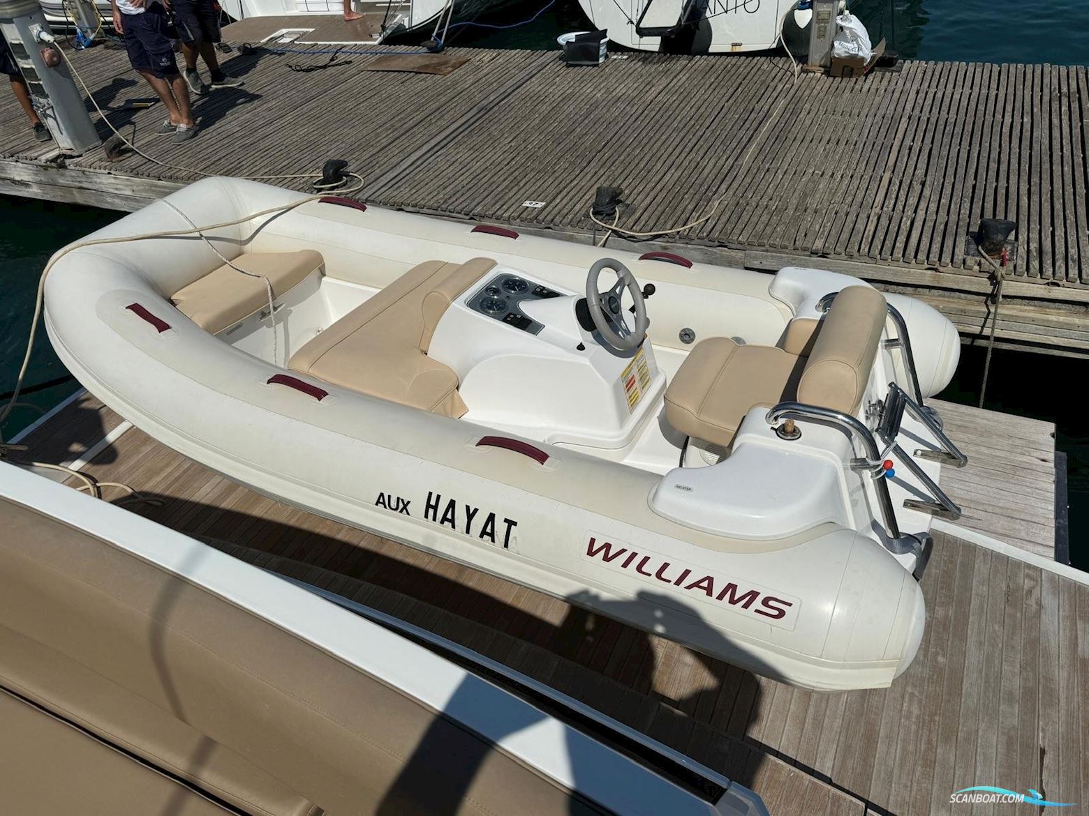 Williams 325 Turbo Jet - BJ. 2012 Gummibåd / Rib 2012, med Weber 4-Takt motor, Kroatien