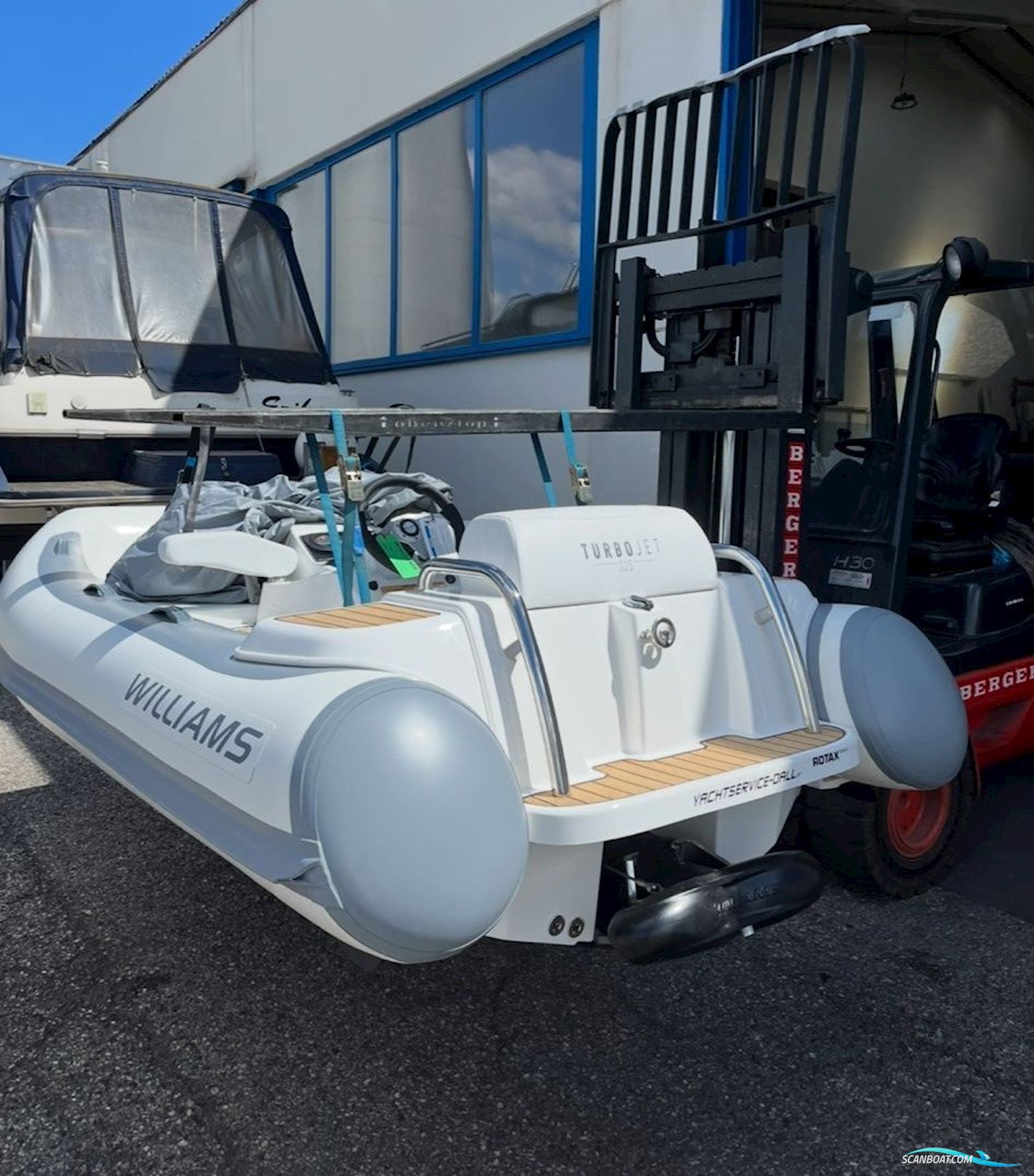 Williams 325 Turbo Jet - BJ. 2023 Gummibåd / Rib 2023, med Rotax 4-Takt motor, Kroatien