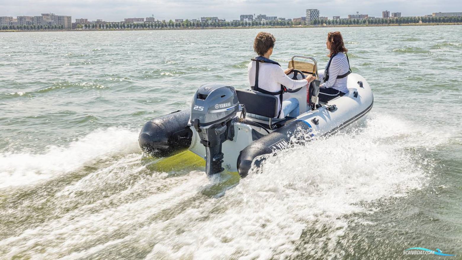 Yam 350 Taf - 25 HK Yamaha m/Powertrim og Konsol