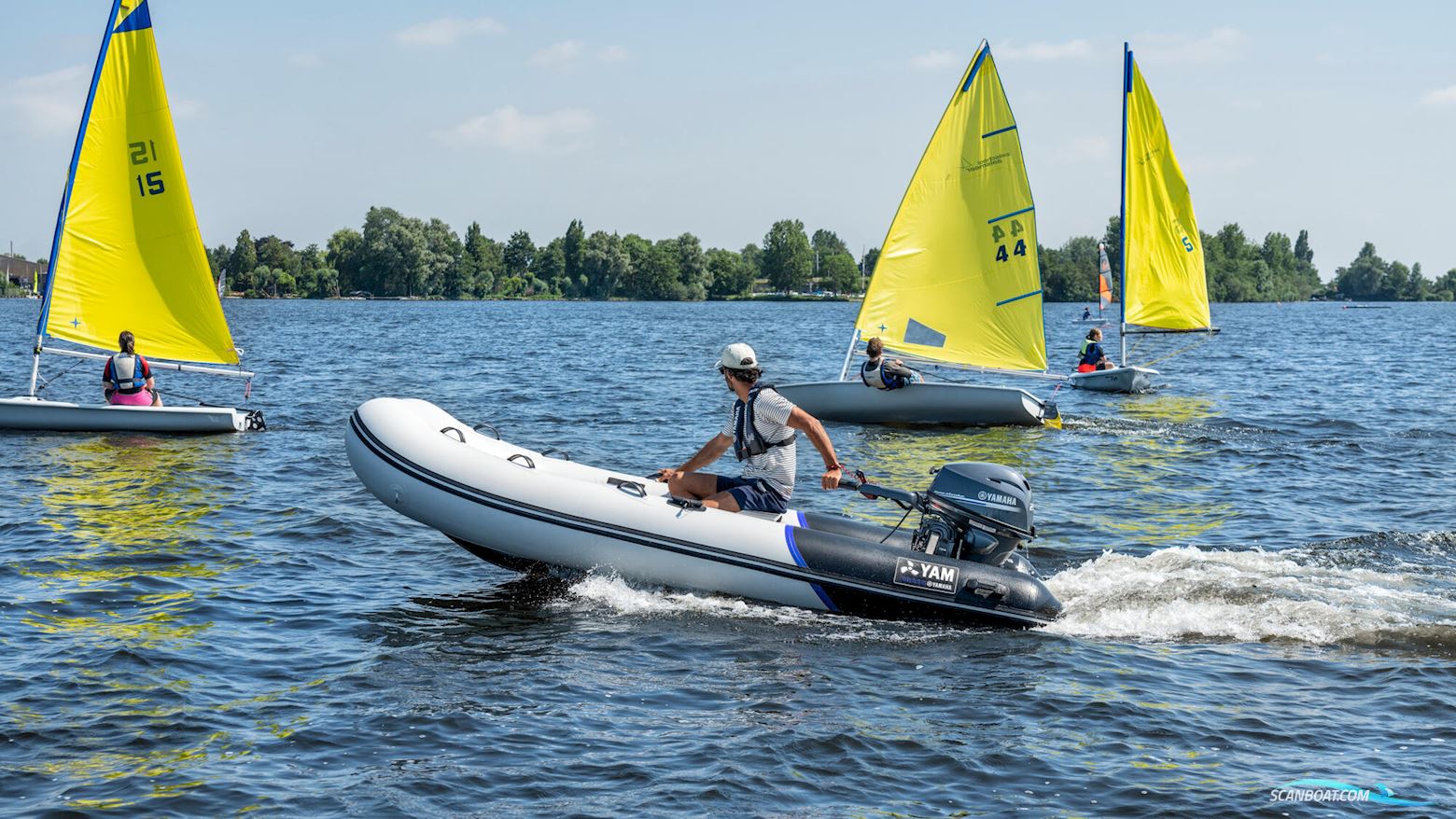 Yam 380S PÅ Lager Gummibåd / Rib 2022, Danmark