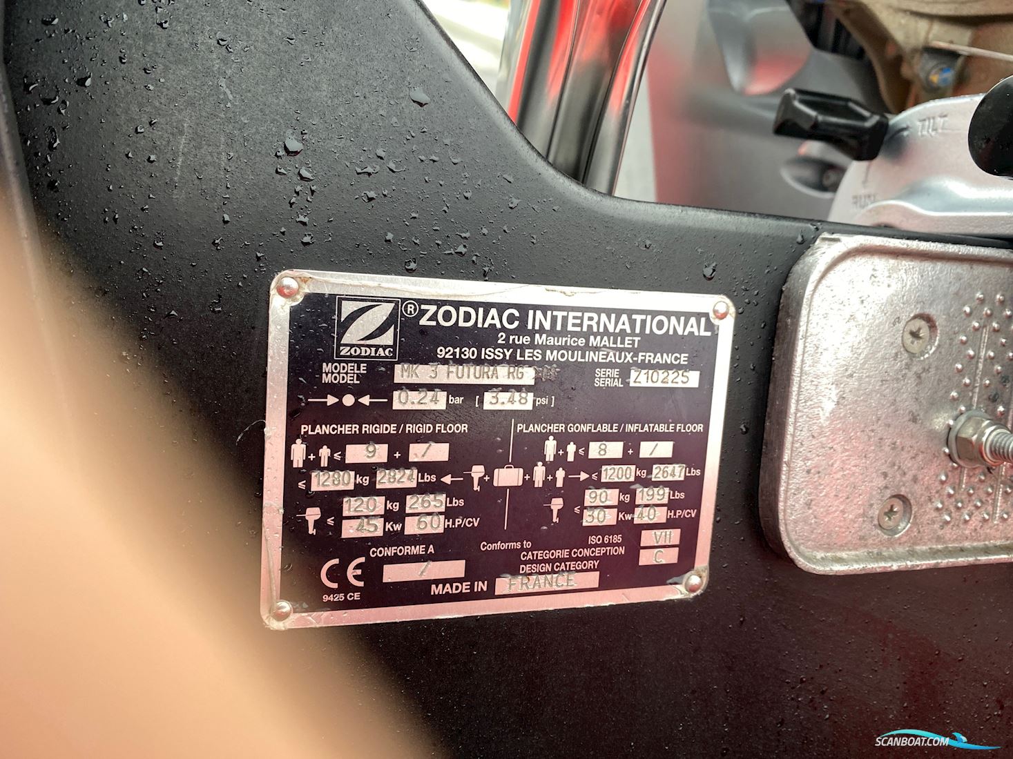 Zodiac Futura MK3 med ny motor