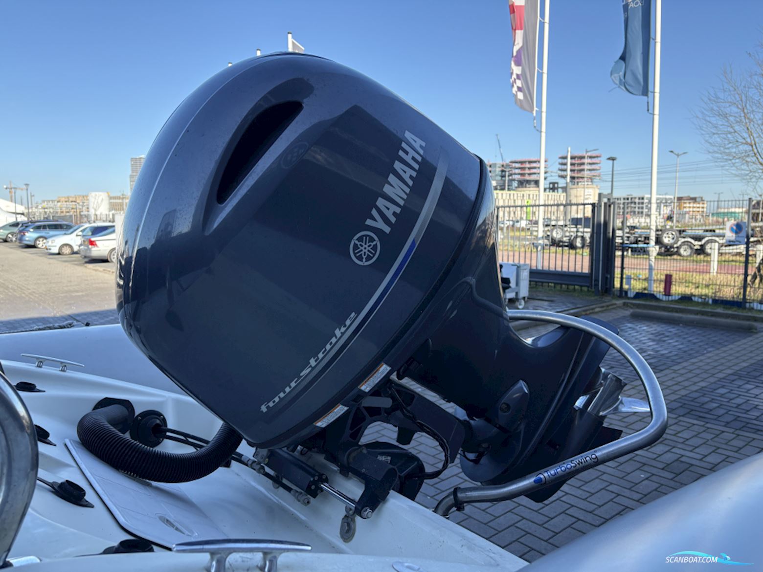 Zodiac Pro Open met Yamaha buitenboordmotor (MY2015)