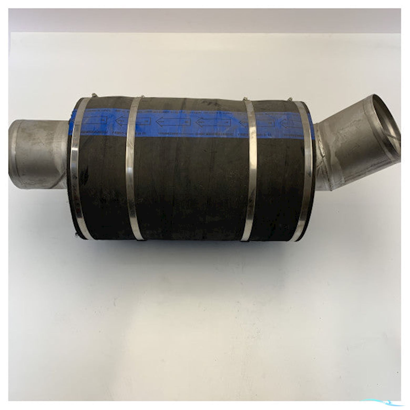 Allpa Stainless Steel Marine Exhaust Silencer 124 mm - 56825
